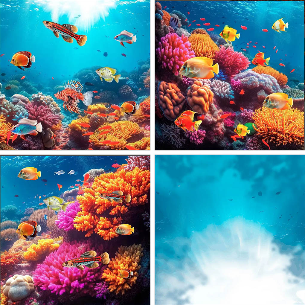 Aquarium Fish World - خلفية تصوير لعالم تحت الماء من