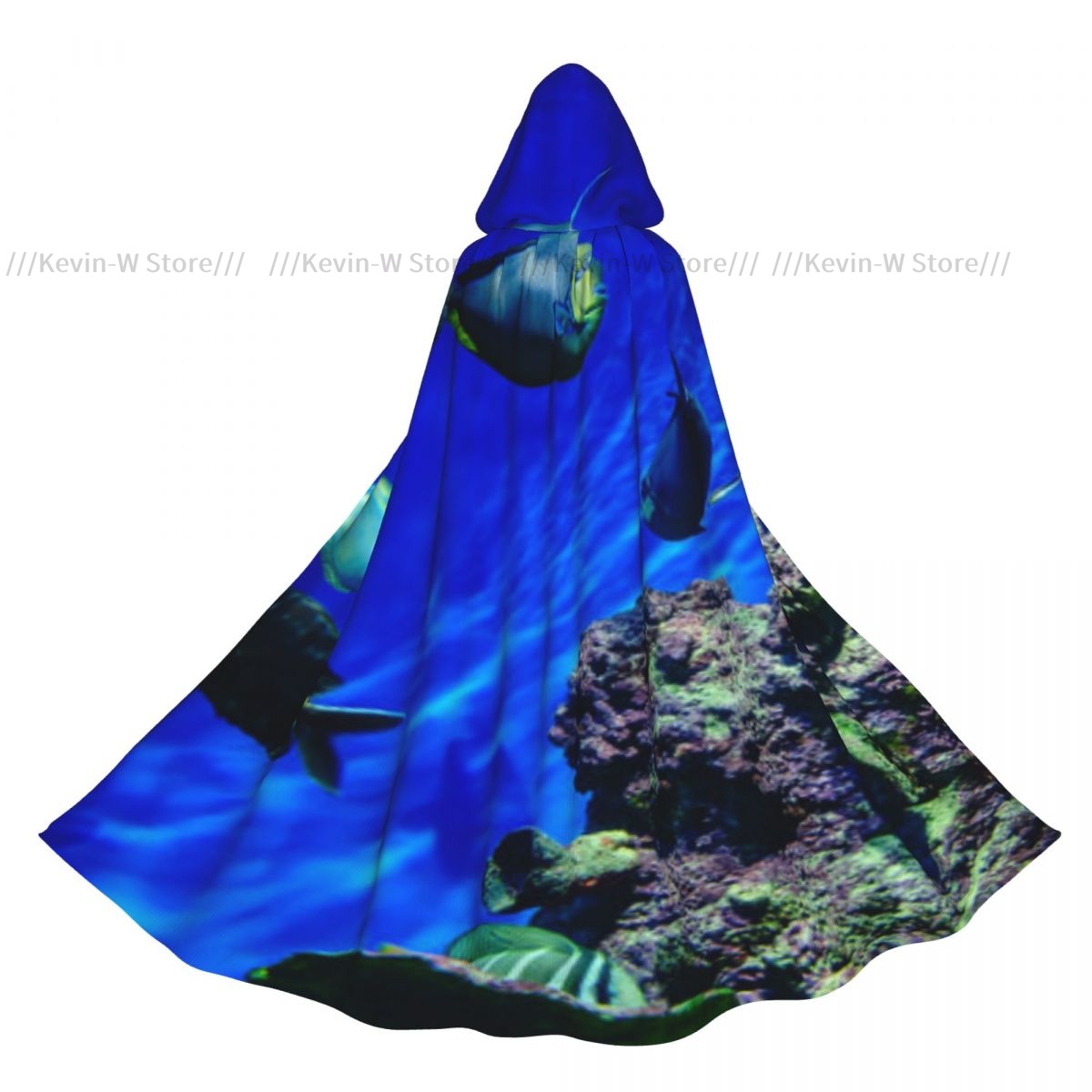 Aquarium Queen Fish - للجنسين الساحرة الطرف عكسها مقنعين الكبار