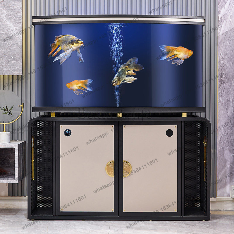 Aquarium Fish Dragon - حوض أسماك جديد كبير لغرفة المعيشة،