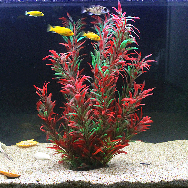 Aquarium Fish Land - نباتات اصطناعية نادرة لأحواض السمك بطول
