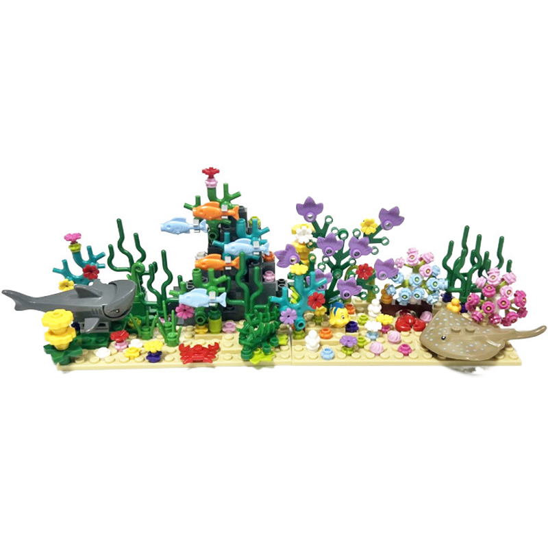 Aquarium Fish World - مجموعة مكعبات بناء مدينة MOC: مشاهدة
