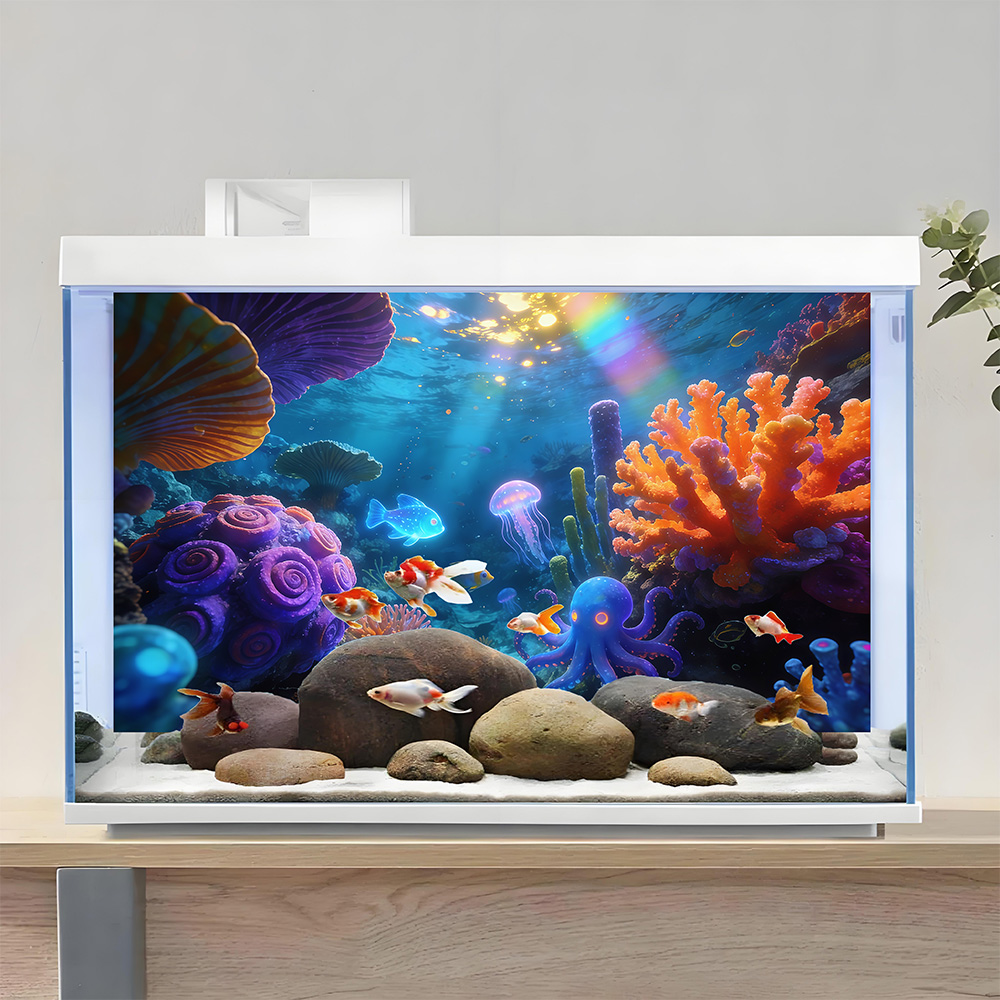 عالم تحت الماء تحت أشعة قوس قز - مراجعة Aquarium Fish World وسعره