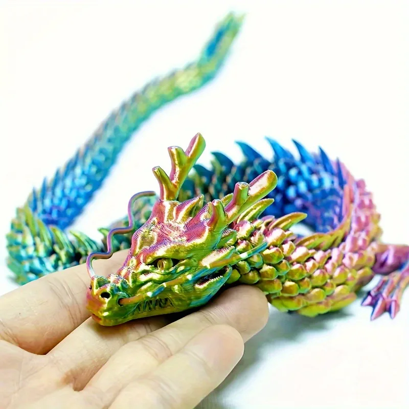 زينة تنين متصل ثلاثية الأبعاد  - مراجعة Aquarium Fish Dragon وسعره