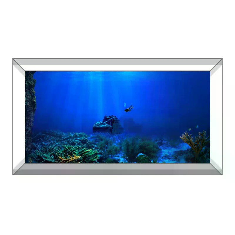خلفية خزان الأسماك اللوحة الزخ - مراجعة Aquarium Fish World وسعره