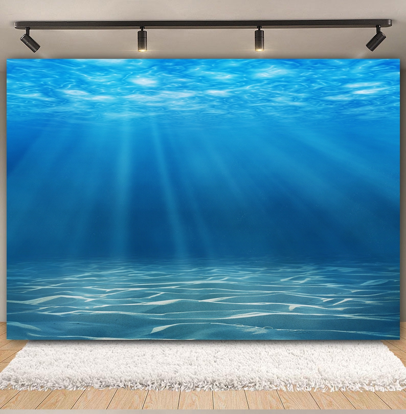 خلفية العالم تحت الماء في قاع  - مراجعة Aquarium Fish World وسعره