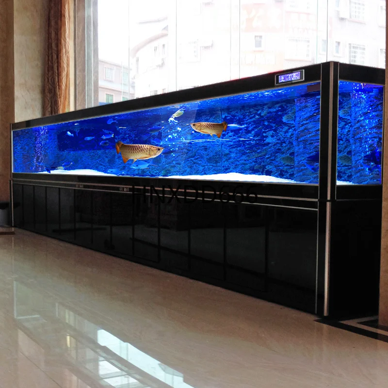 حوض أسماك كبير يحتوي على تنين  - مراجعة Aquarium Fish Dragon وسعره