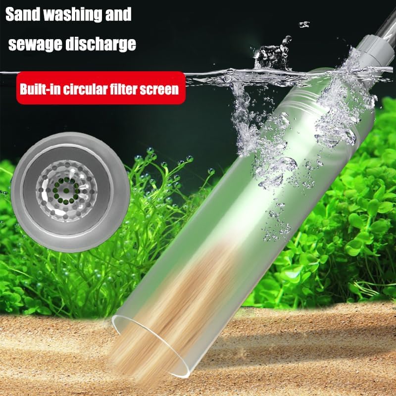 حوض السمك سيفون مكنسة كهربائية - مراجعة Gravel Vacuum Cleaner وسعره