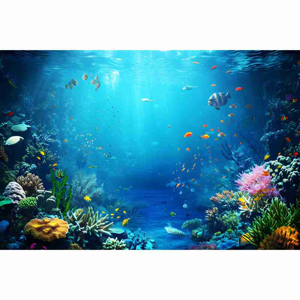 تحت الماء المحيط العالم التصوي - مراجعة Aquarium Fish World وسعره