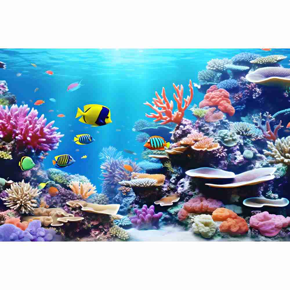 تحت الماء المحيط العالم التصوي - مراجعة Aquarium Fish World وسعره