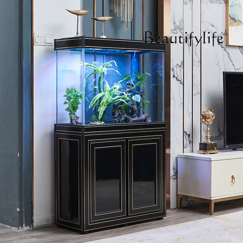 R غرفة المعيشة المنزلية الصغير - مراجعة Aquarium Fish Dragon وسعره
