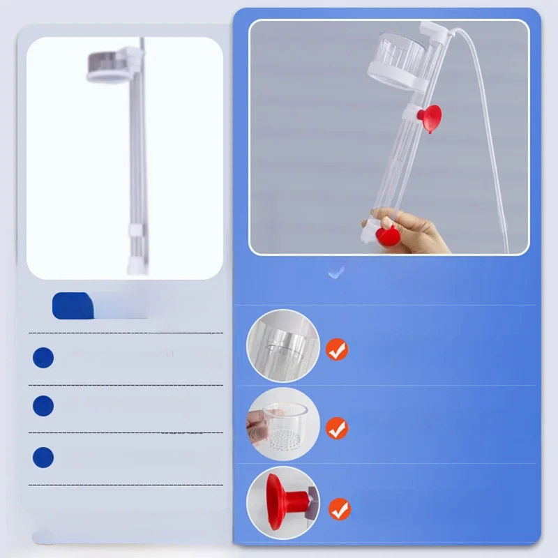 جامع نفايات الأسماك، منظف قاع  - مراجعة Gravel Vacuum Cleaner وسعره