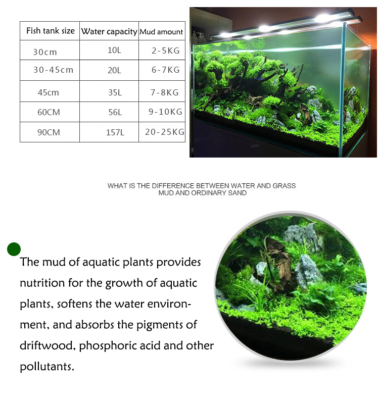 نباتات أحواض السمك ، التربة ،  - مراجعة Aquarium Fish Land وسعره
