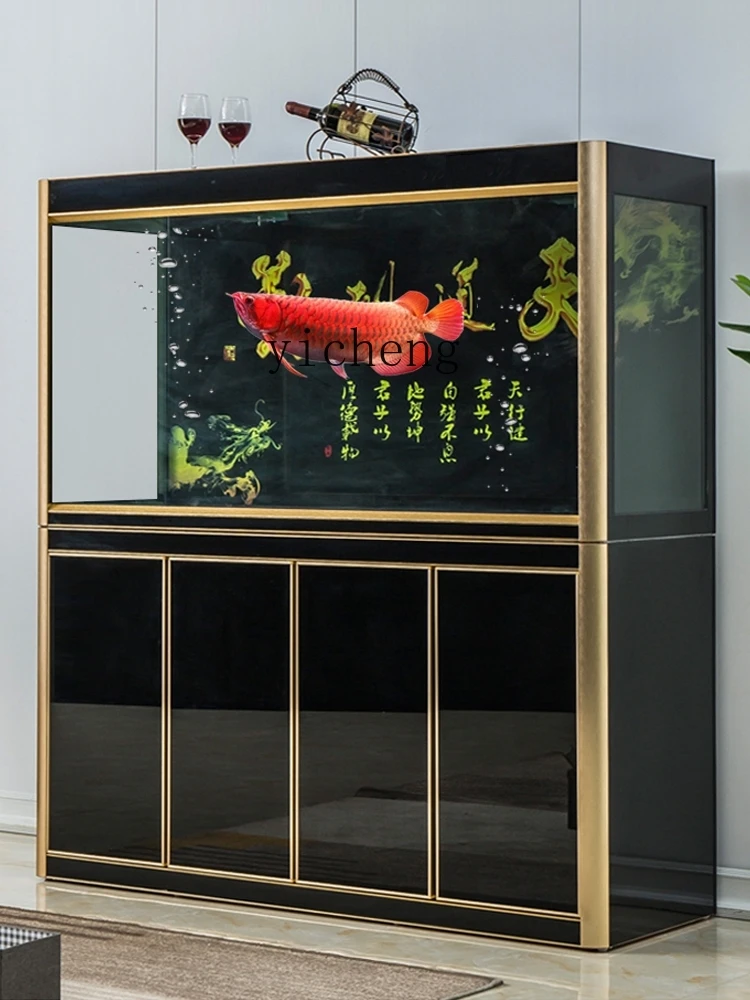 ZZf أرضية غرفة المعيشة المنزلي - مراجعة Aquarium Fish Dragon وسعره