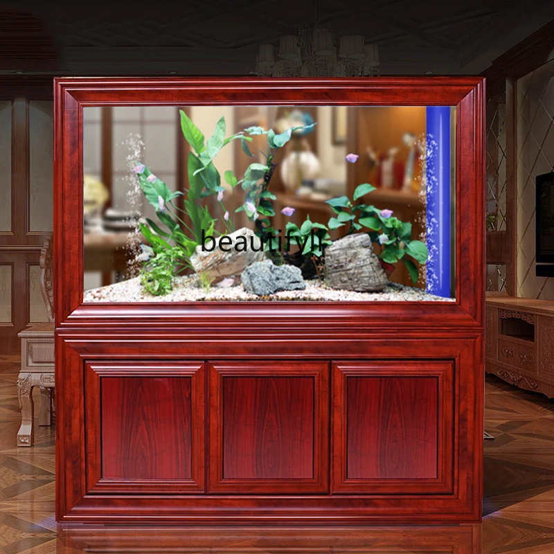 النمط الصيني الخشب الأحمر مثل  - مراجعة Aquarium Fish Dragon وسعره